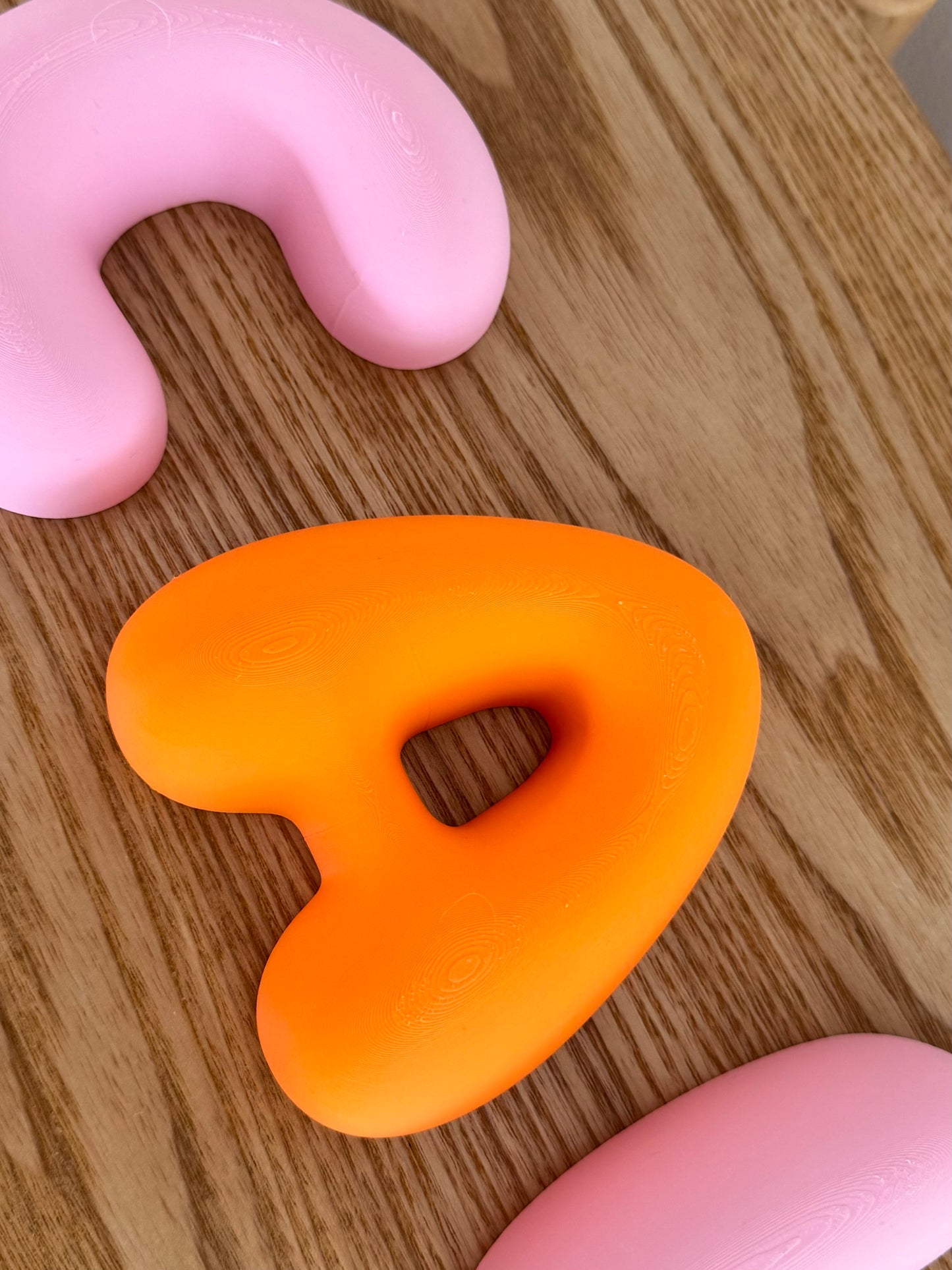 Custom Bubble Letter Wall Decor
