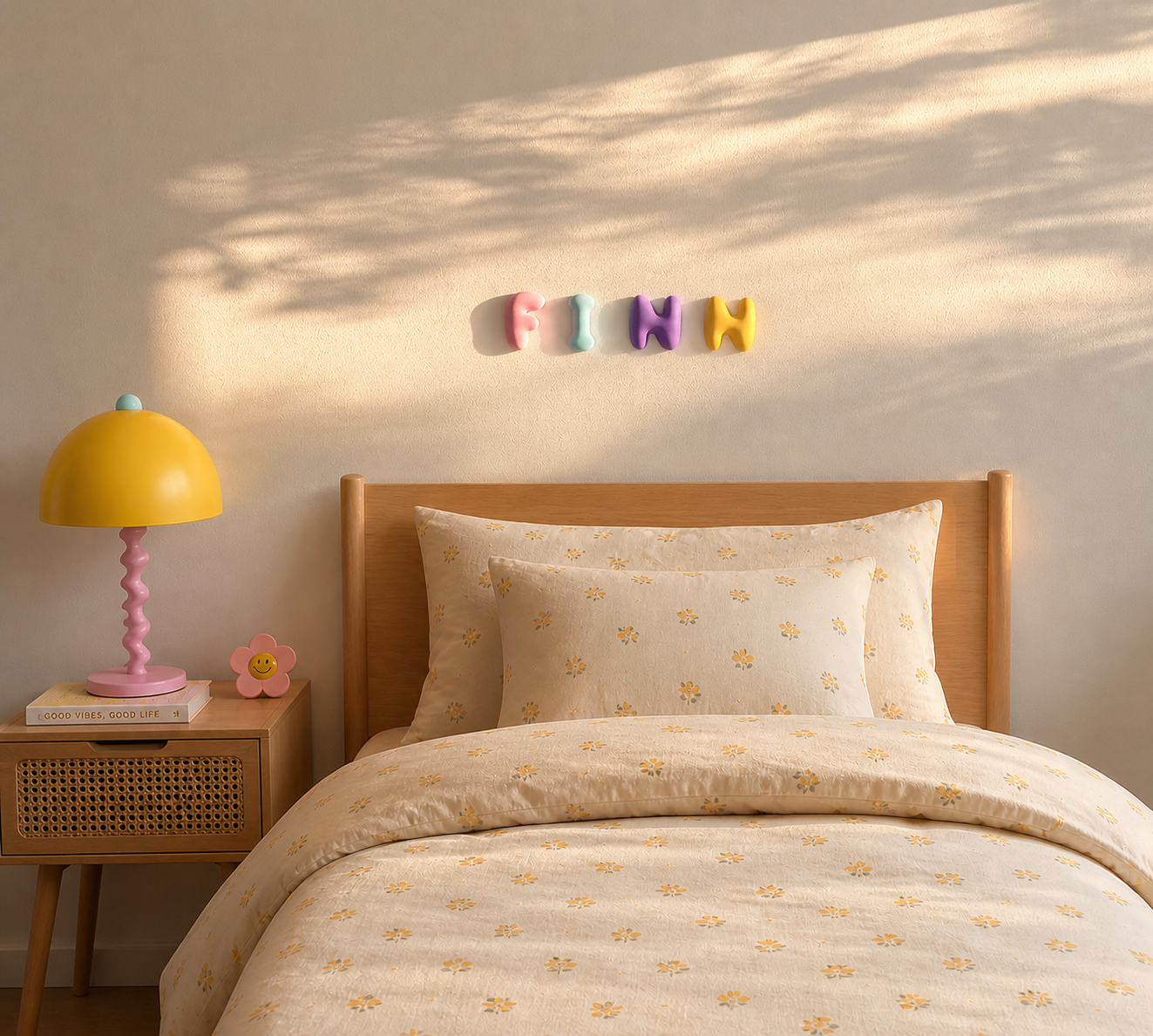 Custom Bubble Letter Wall Decor