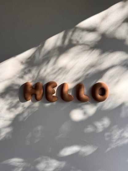 Fuzzy Bubble Letters