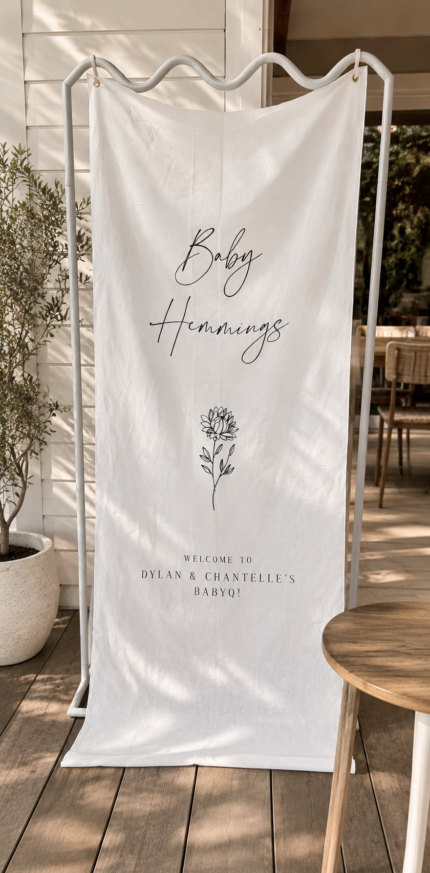 Fabric Event Signs