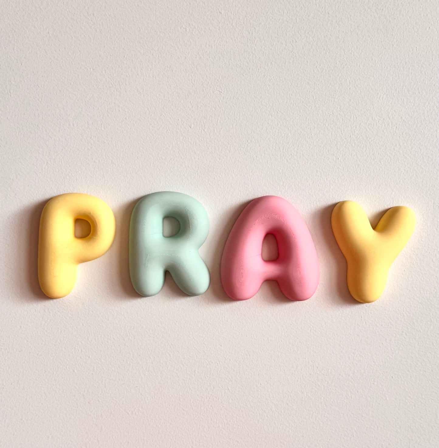 Custom Bubble Letter Wall Decor