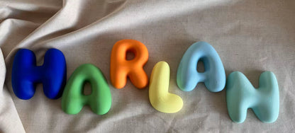 Custom Bubble Letter Wall Decor