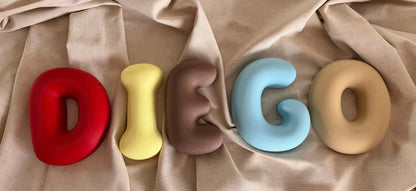 Custom Bubble Letter Wall Decor