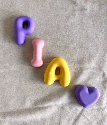 Custom Bubble Letter Wall Decor